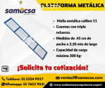 Plataforma andamio estructural triplay o