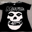 PLAYERAS MISFITS / DAMA ,CABALLERO