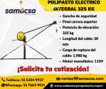 Polipasto Camac, cabezal giratoria 360