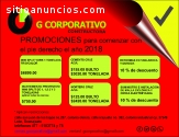 Promociones para el 2018