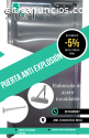 PUERTA  ANTI EXPLOSIÓN
