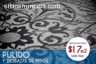 Pulido de piso!!
