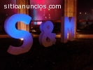 RENTA DE LETRAS EN 3D