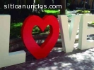 RENTA DE LETRAS EN 3D