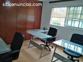 Renta de oficina CDMX, equipada 4 person