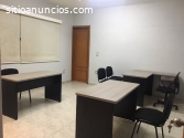 RENTA DE OFICINAS AMUEBLADAS