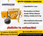 Revolvedora 1 saco, mezclado homogéneo