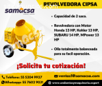 Revolvedora Maxi 20, mezclado homogéneo