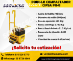 Rodillo Compactador CIPSA sencillo PR8