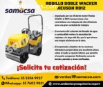 Rodillo doble compactador Wacker Neuson