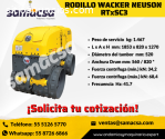 Rodillo modelo para zanjas RT