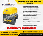 Rodillo- para zanja. Wacke Neuson