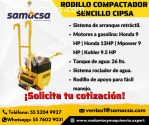 Rodillos compactador sencillo pr8, profe