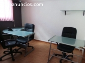Se renta Oficina amueblada 2 para person
