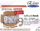 SelfLock Hook - Special offer: 10 pieces