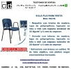 SILLA FIJA PARA VISITA ISO W.