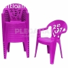 Sillas infantiles de plástico