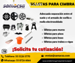 Silletas Plásticas para calzar acero(fab