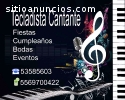 Tecladista Cantante para Fiestas Eventos