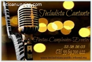 Tecladista Cantante para Fiestas