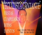 Teclados y Voz para Fiestas,Cumpleaños
