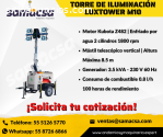 Torre LUXTOWER M10 motor Kubota Z482