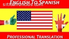 TRADUCCIONES INGLÉS-ESPAÑOL Y ESPAÑOL-IN