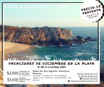 Vacaciones de Diciembre en la Playa