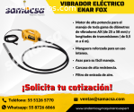 Vibrador Eléctrico FOX para concreto