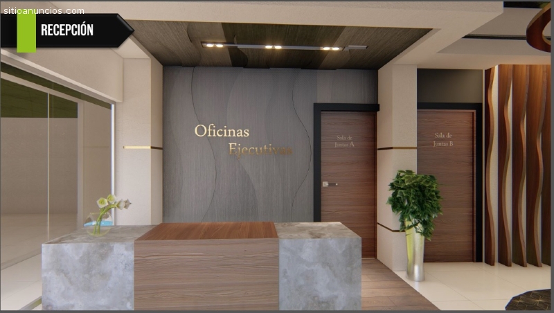 Oficinas Ejecutivas en Renta en Edificio