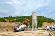 PLANTA DE HORMIGÓN MÓVIL - 100 m³ -STOCK