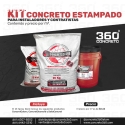 KIT DE CONCRETO ESTAMPADO