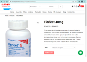 Buy Fioricet 40mg online for Migraines