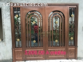 se vende puerta de hierro decorativas  a