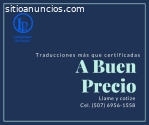 Traducciones Inglés y Español Documentos