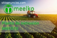 Planta de extrusión MEELKO MKFD70