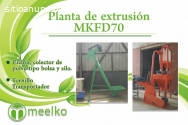 Planta de extrusión MEELKO MKFD70