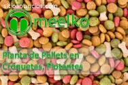 Planta de Pellets en Croquetas Flotante