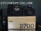 Venta: Nikon D700, D3X, D90, Canon EOS 5