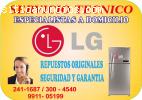 LG TECNICOS REFRIGERADORAS NO FROST 9911