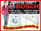 Bosch = Servicio técnico de lavadoras =