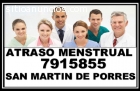 7915855 San Martin de Porres Atraso Mens