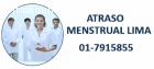 Atraso Menstrual Lima 017915855 Solución