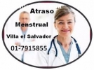 Atraso Menstrual Villa el Salvador 79158
