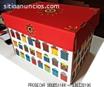 CAJAS NAVIDEÑAS DE CARTON