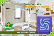 Desinfectante ecologico para duchas