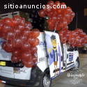 GLOBOS PUBLICITARIOS CON HELIO LIMA