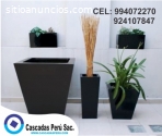 MACETEROS PARA DECORACIÓN DE JARDÍN