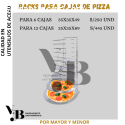 RACK PARA PIZZA - FABRICA DE UTENSILIOS