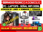 Servicio tecnico a Pcs internet laptops